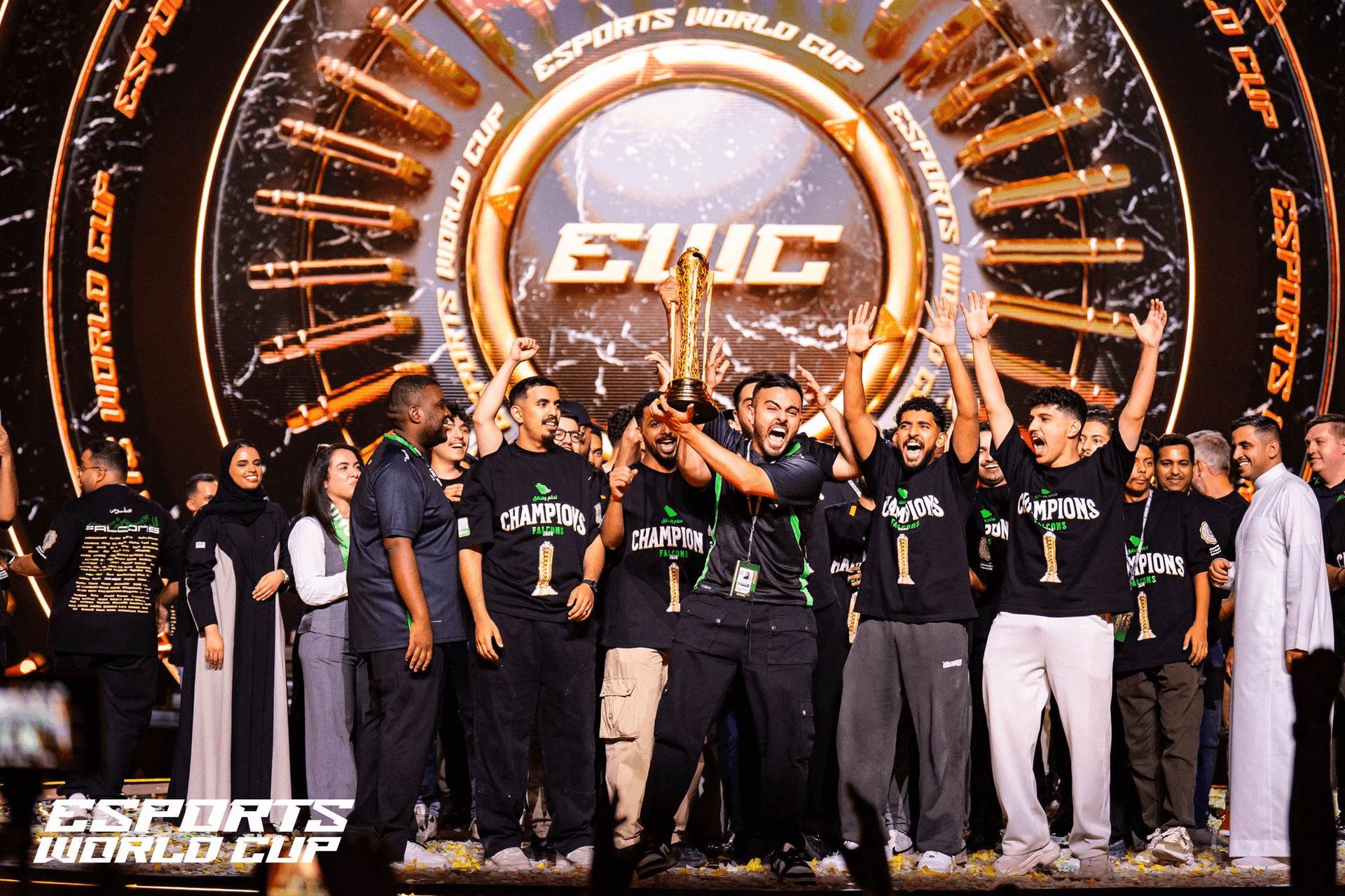 2024 winners with the EWC trophy