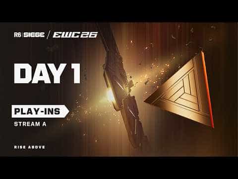 R6 Siege at EWC 26 - Day 1 - Play-in - Stream A