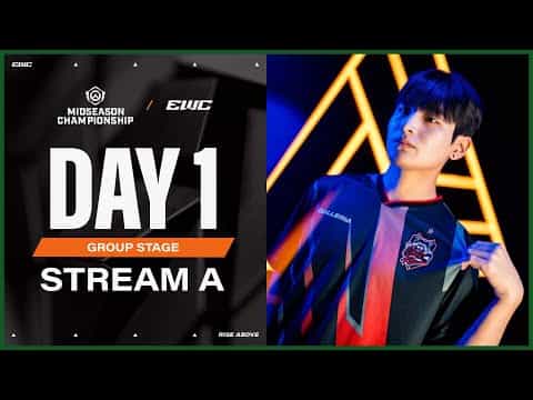 OWCS MSC at EWC 25 - Day 1 - Group Stage - Stream A