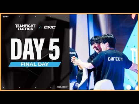 Teamfight Tactics at EWC 25 - FINAL DAY!