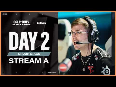 COD BO6 at EWC 25 - Day 2 - Group Stage - Stream A