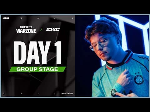 COD Warzone at EWC 25 - Day 1 - Group Stage