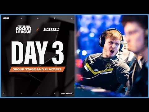 Rocket League ft. at EWC 25 - Day 3 - Quarterfinals