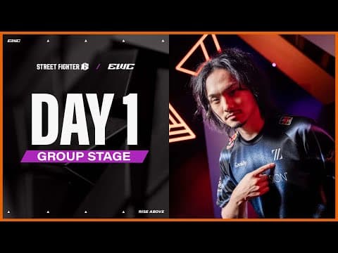 Street Fighter 6 at EWC 25 - Day 1 - Group Stage