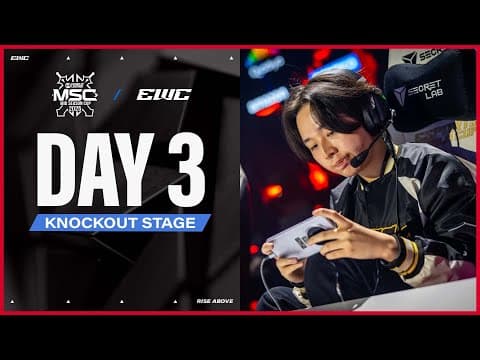 MSC at EWC 25 - Day 8 - Semifinals