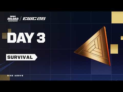 Fortnite Reload Championship at EWC 26 - Day 3 - Survival Stage