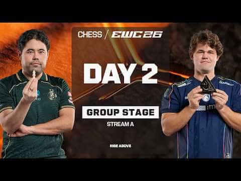 Chess at EWC 26 - Day 2 - Group Stage - Stream A
